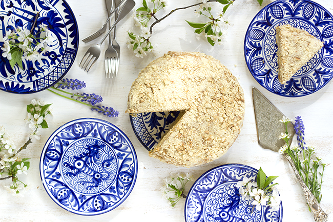 Russian Medovik Honey Cake